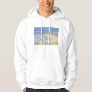 Cliffs en baai hoodie
