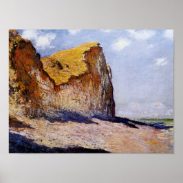 Cliffs Near Pourville Poster