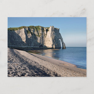 Cliffs of Etretat in Frankrijk Briefkaart