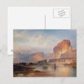 Cliffs of Green River - 1874 Briefkaart (Voorkant / Achterkant)