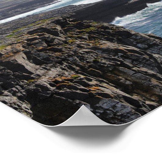 Cliffs of Inishmore - South Uitzicht Poster (Hoek)