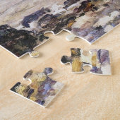 Cliffs of Les Petites-Dalles Monet Fine Art Legpuzzel (Zijkant)