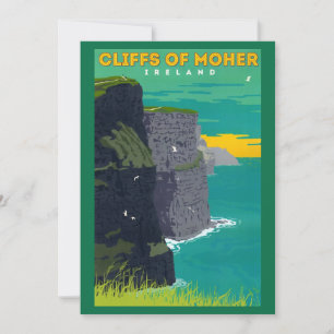 Cliffs of Moher 5x7 grote ansichtkaart Bedankkaart