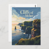Cliffs of Moher Briefkaart (Voorkant / Achterkant)