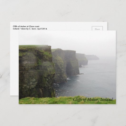 Cliffs of Moher Briefkaart (Voorkant / Achterkant)