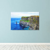 Cliffs of Moher Canvas Afdruk (Insitu (Houten vloer))