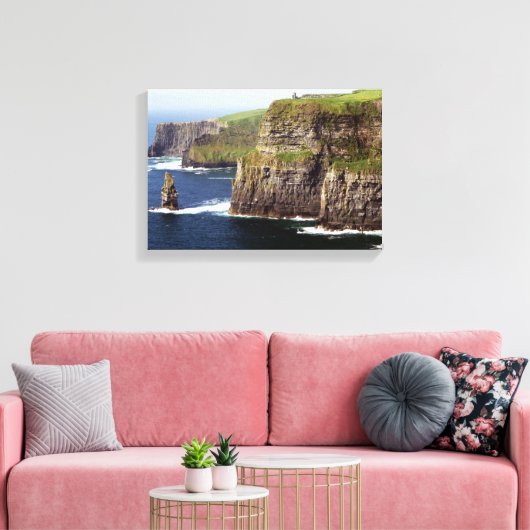 Cliffs of Moher Canvas Afdruk (Insitu (Woonkamer))