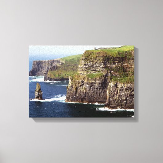 Cliffs of Moher Canvas Afdruk (Voorkant)