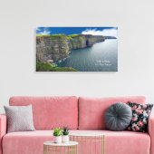 Cliffs of Moher Co. Clare Canvas Afdruk (Insitu (Woonkamer))