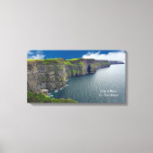 Cliffs of Moher Co. Clare Canvas Afdruk (Voorkant)