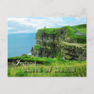 Cliffs of Moher, County Clare, Ierland Briefkaart