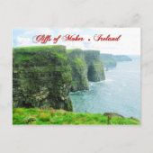 Cliffs of Moher, County Clare, Ierland Briefkaart (Voorkant)
