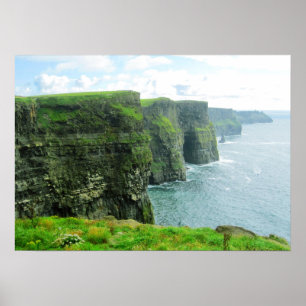 Cliffs of Moher, County Clare, Ierland Poster
