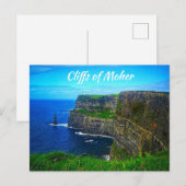 Cliffs of Moher, Ierland Briefkaart (Voorkant / Achterkant)