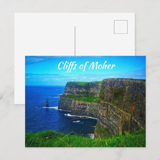 Cliffs of Moher, Ierland Briefkaart (Voorkant / Achterkant)