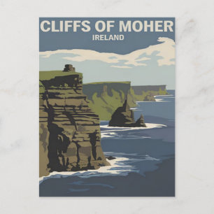 Cliffs of Moher, Ierland Briefkaart
