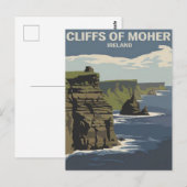 Cliffs of Moher, Ierland Briefkaart (Voorkant / Achterkant)