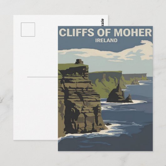 Cliffs of Moher, Ierland Briefkaart (Voorkant / Achterkant)
