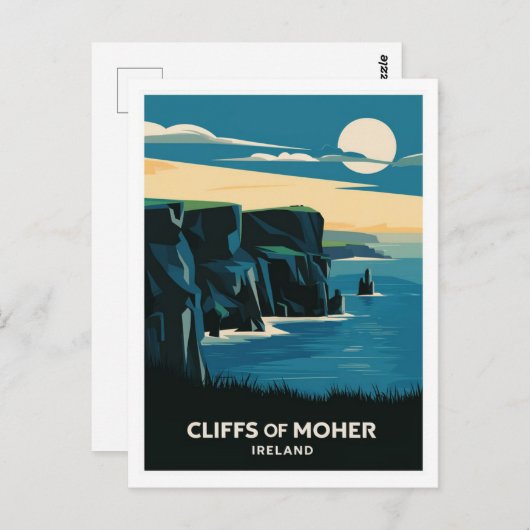 Cliffs of Moher, Ierland Briefkaart (Voorkant / Achterkant)
