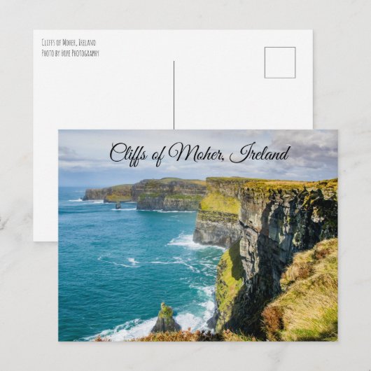 Cliffs of Moher, Ierland Briefkaart (Voorkant / Achterkant)