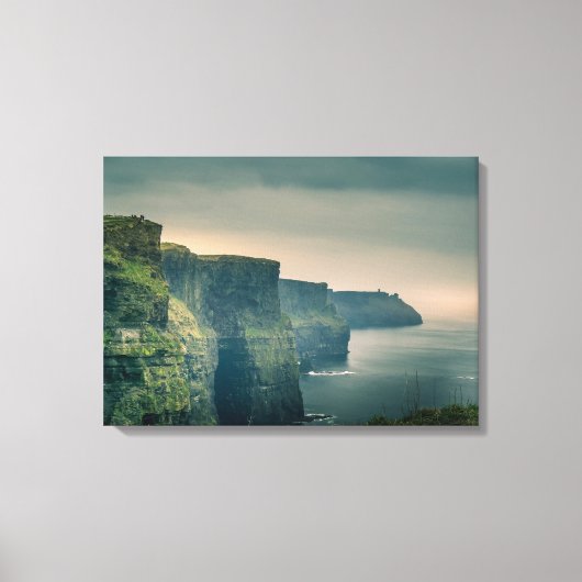 Cliffs of Moher, Ierland Canvas Afdruk (Voorkant)