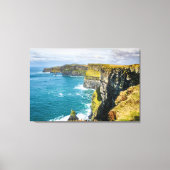 Cliffs of Moher, Ierland Canvas Afdruk (Voorkant)