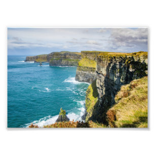Cliffs of Moher, Ierland Foto Afdruk