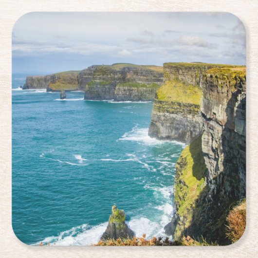 Cliffs of Moher, Ierland Kartonnen Onderzetters (Voorkant)