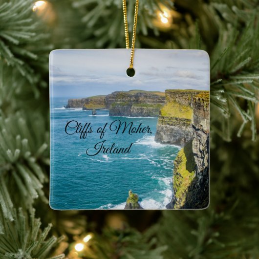Cliffs of Moher, Ierland Keramisch Ornament (Boom)