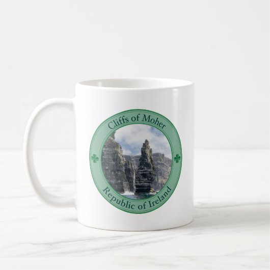 Cliffs of Moher, Ierland Koffiemok (Links)