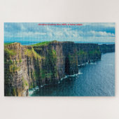 Cliffs of Moher Ierland. Legpuzzel (Horizontaal)