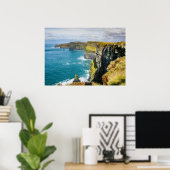 Cliffs of Moher, Ierland Poster (Thuiskantoor)