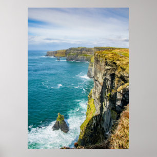 Cliffs of Moher, Ierland Poster