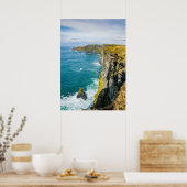 Cliffs of Moher, Ierland Poster (Keuken)