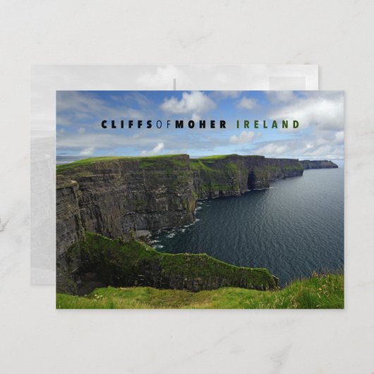 Cliffs of Moher in Ierland Briefkaart (Voorkant / Achterkant)