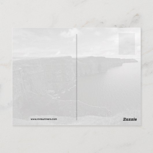 Cliffs of Moher in Ierland Briefkaart (Achterkant)