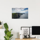 Cliffs of Moher in Ierland posterprint Poster (Thuiskantoor)
