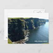 Cliffs of Moher Ireland Briefkaart (Voorkant / Achterkant)