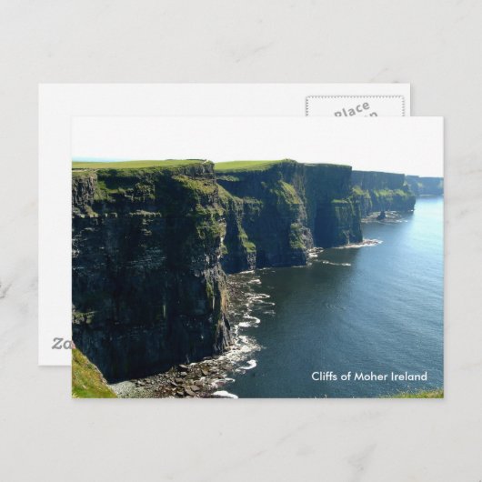 Cliffs of Moher Ireland Briefkaart (Voorkant / Achterkant)