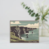 Cliffs of Moher Ireland Briefkaart (Staand voorkant)