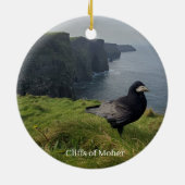 Cliffs of Moher, Ireland Christmas Ornament Rook (Achterkant)