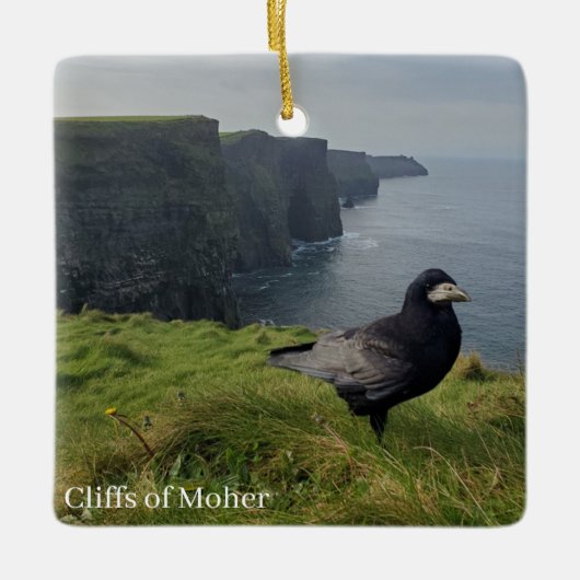 Cliffs of Moher, Ireland Christmas Ornament Rook (Voorkant)