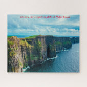 Cliff's of Moher Ireland. Jigzaag Puzzle Legpuzzel (Horizontaal)