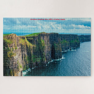 Cliff's of Moher Ireland. Jigzaag Puzzle Legpuzzel