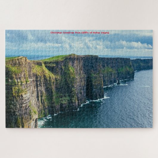 Cliff's of Moher Ireland. Jigzaag Puzzle Legpuzzel (Horizontaal)