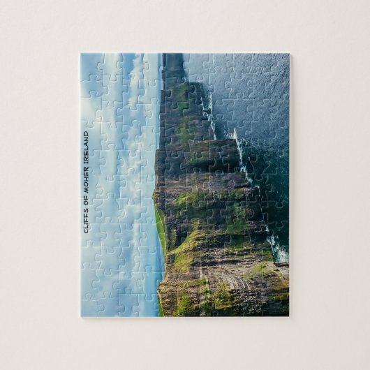 Cliff's of Moher Ireland. Legpuzzel (Verticaal)