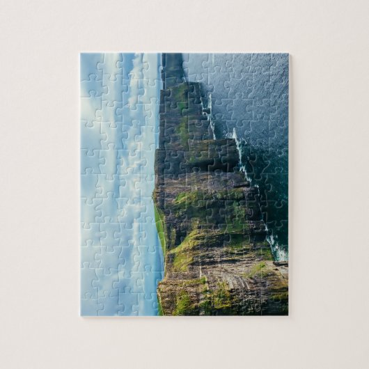Cliff's of Moher Ireland. Legpuzzel (Verticaal)