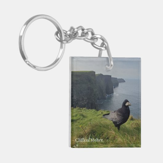 Cliffs of Moher, Ireland Rook Keychain (Voorkant Links)