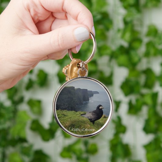 Cliffs of Moher, Ireland Rook Keychain (Hand)