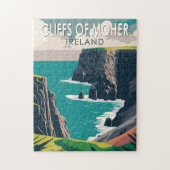 Cliffs of Moher Ireland Travel Art  Legpuzzel (Verticaal)